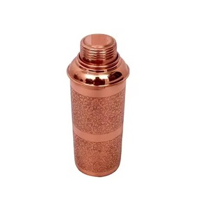 Elegant Hammered Copper <b>Bottle</b> With Premium Shine For Healthy Hydration And Stylish Everyday Living - Product Image 6