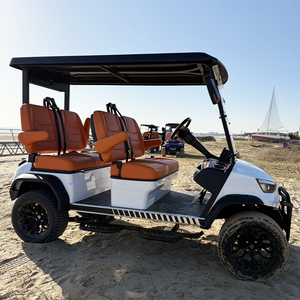 Voiturette de golf utilitaire 6 places avec batterie au lithium 60V |   Vitesse de 30 km/h et montée de 25 % pour les sites commerciaux - Product Image 2