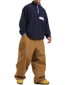 Fabricación de alta calidad Pantalones de nieve Baggy Windbreaker Impermeable unisex Ropa de esquí Hip Hop Pantalones de nieve de esquí Hipster holgados - Product Image 6