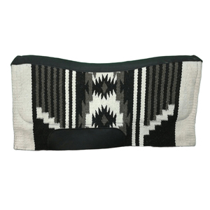 Premium High-Density 100% Wool Saddle <b>Pad</b> with <b>felt</b> underneath Enhanced Comfort and Horse Performance with Breathable Fabric - Product Image 1