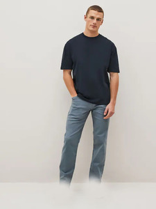 เสื้อยืดแนวสตรีทของผู้ชายเครื่องแต่งกายลำลองแฟชั่นแบบกำหนดเองระบายอากาศเข้ารูปผ้าฝ้าย100% - Product Image 2