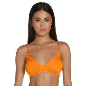 T-shirt court de yoga personnalisé pour femme en coton premium sans coutures, extensible dans quatre directions, col en V, coupe estivale, avec logo imprimé par transfert thermique sur le devant - Product Image 4