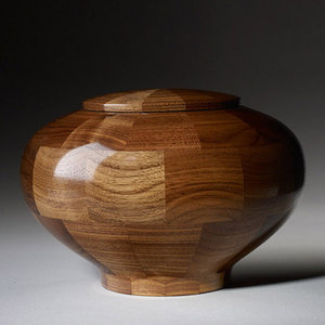 URNE DE CRÉMATION EN BOIS FINI ET CONCEPTION PERSONNALISÉE À VENDRE BOIS ROBUSTE ET NATUREL AVEC URNE POUR LES COMMANDES EN VRAC - Product Image 5