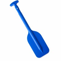 Pagaie de bateau en plastique à poignée en T détachable, légère, pour kayak, canoë, rafting, sports nautiques en plein air