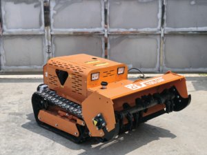 Tondeuse autoportée télécommandée à braquage zéro avec tondeuse robotisée, <span class=keywords><strong>débroussailleuse</strong></span>, tondeuse à cylindre 1200 mm, moteur essence - Product Image 3