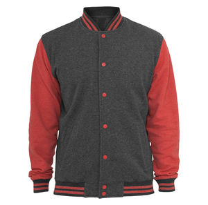 Veste bomber varsity personnalisée avec logo brodé pour femmes, style streetwear, fabrication OEM - Product Image 3