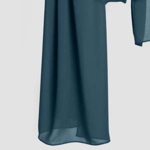 Voile et masque de protection solaire GAI Basic Hijab vert émeraude - Product Image 6