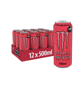Monsters Pipeline Punch contient 0,4 % de taurine pour réguler l'équilibre hydrique et électrolytique et 0,03 % de caféine. - Product Image 5