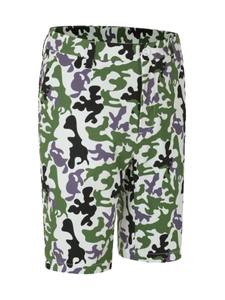 Pantalones cortos de golf elásticos transpirables de secado rápido de cintura media personalizados para hombre para deportes al aire libre de verano diseño de patrón sólido en tela de malla - Product Image 6