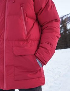 Veste bouffante à col montant de haute qualité pour hommes, tenue décontractée à capuche brillante pour l'hiver, vente en gros, veste bouffante personnalisée pour hommes - Product Image 2