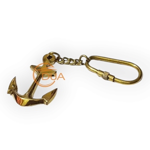 Llavero de ancla de barco con clip de mosquetón, llavero de tema de mar de velero marino náutico regalo accesorio - Product Image 3