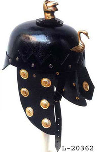 Nouveau dernier casque d'armure nasale normand en cuir médiéval exportateurs de casque d'armure médiévale au prix le plus bas - Product Image 6