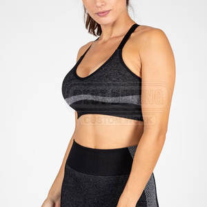Breathable Women Sports <b>Bra</b> With Mesh Back For Extra Comfort And Ventilation Women Sports <b>Bra</b> With <b>Racerback</b> - Product Image 3