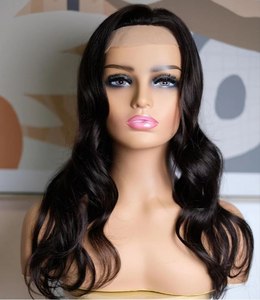 Pelucas de mujer de alta densidad con cierre 5x5, Unidad de reemplazo de cabello humano Remy sin pegamento con Base de encaje, línea de cabello Natural, cabello de bebé para mujer - Product Image 2