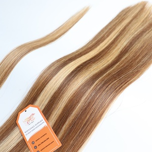 Extensions de cheveux humains Remy, queue de cheval, lisses, brésiliens, avec prix d'usine, vente en gros - Product Image 6