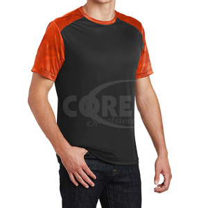 Camiseta de algodón 100% de alta calidad para hombre, transpirable y resistente a las arrugas/encogimiento con logotipo personalizable - Product Image 1