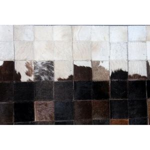 Tapis en cuir Aubusson fait main de luxe pour salon et entrée - Product Image 4