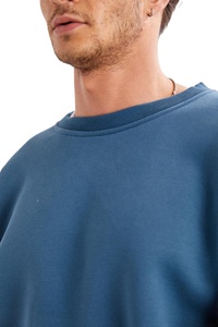 Custom Logo <b>Wholesale</b> Oversized Sweatshirt for Men 100% Cotton High Quality GSM Streetwear - Product Image 5
