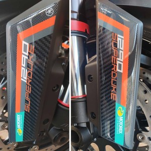 Adesivi 3D per KTM 1290 Super Duke R 2021, Protezione Forcella e Serbatoio, Compatibili con Moto - Product Image 4