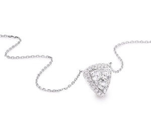 1.2ct Round Brilliant Cut CVD Lab Grown Diamond Pendant en or blanc 14K pour les femmes Fine Jewelry du fabricant - Product Image 4