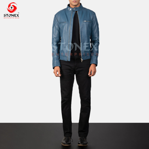 แจ็กเก็ตหนังวัวควายแท้สำหรับผู้ชายผลิตจากประเทศปากีสถาน - Product Image 4