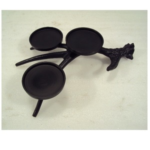 Candle <b>Holder</b> Stand 5 Arms Iron Tea Light Candle <b>Holder</b> <b>Black</b> Color for Home Living Room Party Wedding Table Top Decorative - Product Image 6