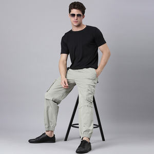 Nardon ropa al por mayor de moda de los hombres de alta calidad ligero Track Cargo pantalones impermeables en blanco hombres Joggers Pantalones - Product Image 6