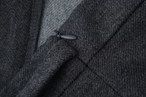 Ensemble pantalon décontracté pour femme, taille haute, fermeture éclair latérale, haut à manches longues ample avec col rabattu, poches, pantalon uni doux, automne - Product Image 4