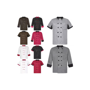 เสื้อโค้ทเชฟผ้าฝ้ายแท้ดีไซน์ตามความต้องการผู้ผลิตจากอินเดียสินค้ามาใหม่ - Product Image 3