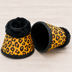 รองเท้าบูทกันกระแทกสำหรับม้าลายพิมพ์ลายเสือดาวแบบซับลิเมชั่น ขายดี - Product Image 1