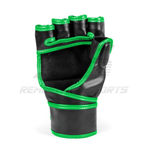 Guantes de MMA de lucha de boxeo personalizados de alta calidad Diseño y estilo personalizado Guantes de MMA de cuero de alta calidad - Product Image 3