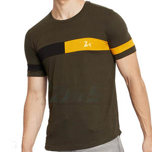 เสื้อยืดแบบสวมศีรษะสำหรับผู้ชายผ้าฝ้าย100% แบบกำหนดเองระบายอากาศได้ดีดีไซน์ล่าสุด - Product Image 3