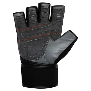 Gants de musculation et de gym robustes avec sangle de poignet réglable pour hommes et femmes - Product Image 2