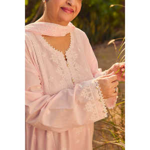 Conjunto de Traje de 3 Piezas Bordado para Mujer con Dupatta de Chifón Bordado PM-62046 - Product Image 4