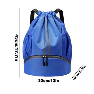 Sac de Sport Imperméable Fitness Sac à Dos Cordon Boutique Poche Randonnée Camping Plage Natation Hommes Femmes Sacs de Sport - Product Image 3