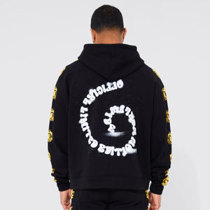 Sudadera con capucha de algodón 100% para hombre, logotipo personalizado, pantalla de espuma 3D, estampado completo para estampado de hojaldre, estilo de invierno de gran tamaño, OEM personalizado - Product Image 5