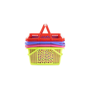 Cesta de Almacenamiento Premium con Tapa Abierta y Asas Plegables, Cesta Multiusos de Plástico para Frutas y Verduras para Supermercado - Product Image 6