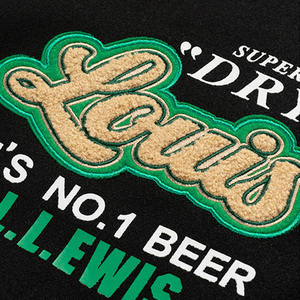 Chaqueta universitaria para hombre con diseño de parche de chenilla Forro interior suave adecuado para uso diario y uniformes de grupo - Product Image 6