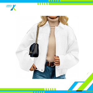 Chaqueta de Mujer de Piel Sintética, Largo Regular, Otoño Invierno, Cierre de Cremallera, Estampado de Piel de Oveja, Estilo Casual y Elegante - Product Image 5