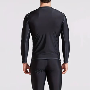 2025 Rash Guard à manches longues pour hommes imprimés sur mesure MMA Protection respirante et UV pour le surf et la plongée - Product Image 6