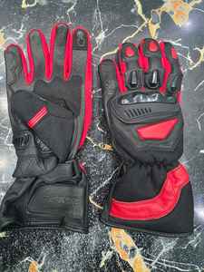 Guantes de Motocicleta de Cuero Personalizados con Diseño Antideslizante en la Palma, Compatibles con Pantalla Táctil, Duraderos para Deportes al Aire Libre - Product Image 5