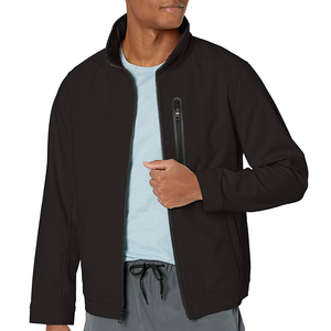 Chaqueta de carcasa blanda para hombre de alta calidad superventas diseño personalizado temporada de invierno tarifa caliente - Product Image 2