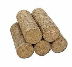 Briquettes de bois de pin d'arachide durables (diamètre 90 mm, longueur 8 pouces) 4500 calories pour un combustible à faibles émissions efficace, biomasse - Product Image 2