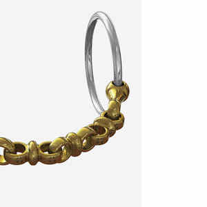 Brocas de equitación de acero inoxidable a precio de venta al por mayor, brocas de salto occidentales cómodas multicolores para caballos, servicio OEM - Product Image 4