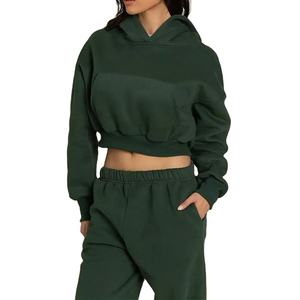 Ensemble deux pièces décontracté pour femme grande taille, style délavé, pour le sport et le fitness, avec logo, MADE BY HS 2026 - Product Image 1