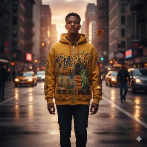 เสื้อฮู้ดซิปผู้ชายผ้าเฟรนช์เทอร์รี่ขายส่ง แบบยูนิเซ็กซ์ สั่งทำได้ 400 500 600 GSM ผ้าฝ้าย 100% ซิปเต็มตัว พิมพ์ลายดิจิทัลคุณภาพดีที่สุด - Product Image 5