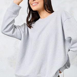 Sudaderas con capucha y sudaderas transpirables para mujer OEM Algodón ligero pulóver secado rápido Casual Activewear Top para venta al por mayor global - Product Image 3