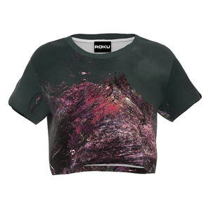 เสื้อครอปถักนิตติ้งลำลองระบายอากาศสำหรับผู้หญิง ขายส่ง ปรับแต่งได้ ผลิตจากผ้าฝ้าย รับผลิตแบรนด์ส่วนตัว (OEM) เสื้อผ้าออกกำลังกายสำหรับฤดูร้อนและฤดูใบไม้ผลิ ขายส่งจำนวนมาก - Product Image 1