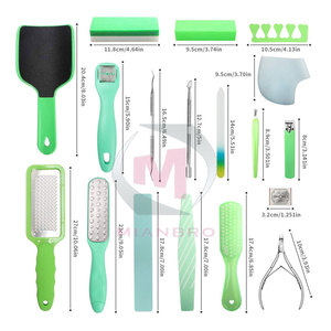 Professional Pedicure <b>Tools</b> Set Callus <b>Remover</b> & Dead Skin Scraper Manicure & <b>Nail</b> Application Foot File for Sale - Product Image 2