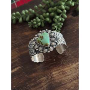 Randy Boyd Royston Fashion <b>Cuff</b> <b>Bracelet</b> with Turquoise & Sterling <b>Silver</b> Elegant Accessory - Product Image 4